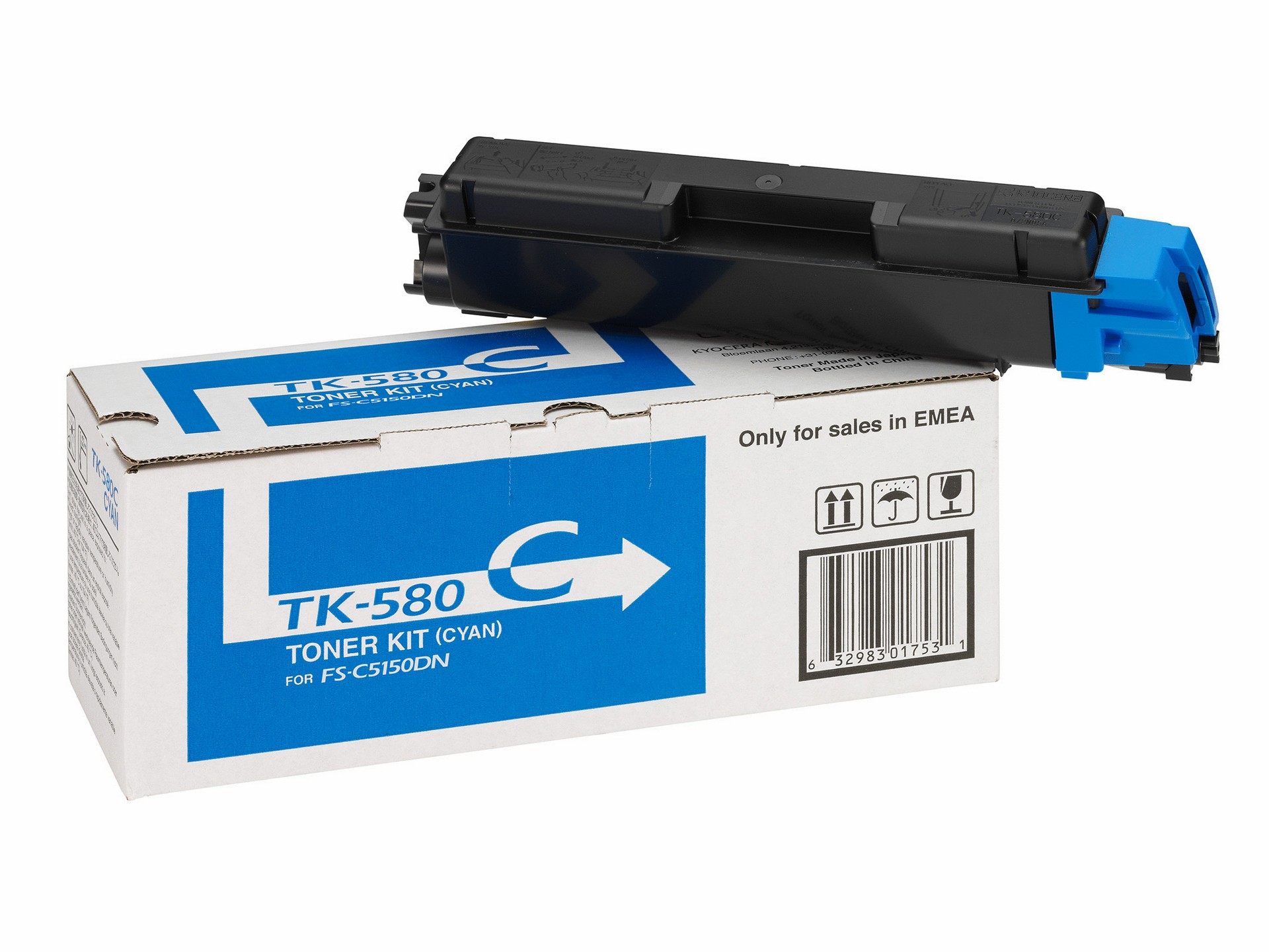 Kyocera TK-580C Cyan toner