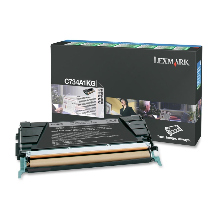 Lexmark C734A1KG Black toner