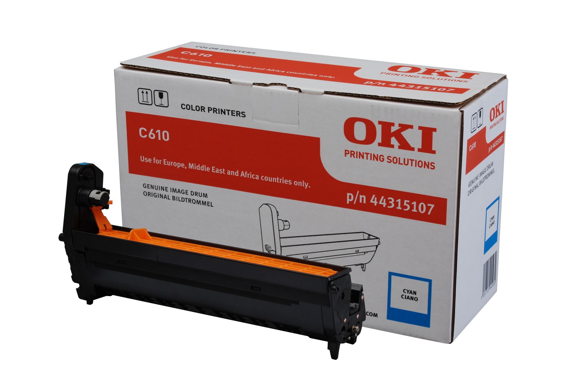 Oki C610 Drum Black