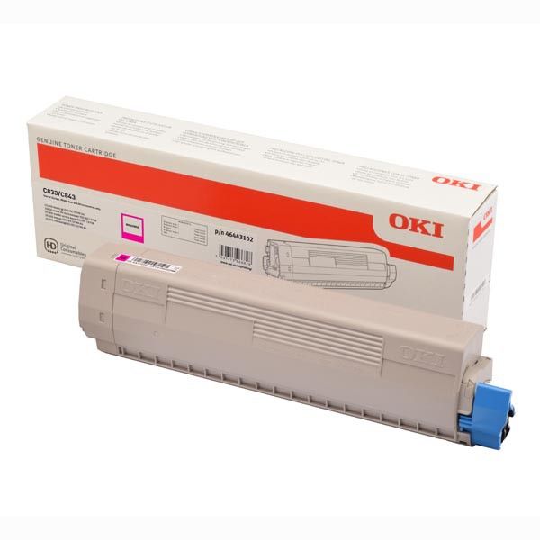 Oki C833/C843 Magenta toner