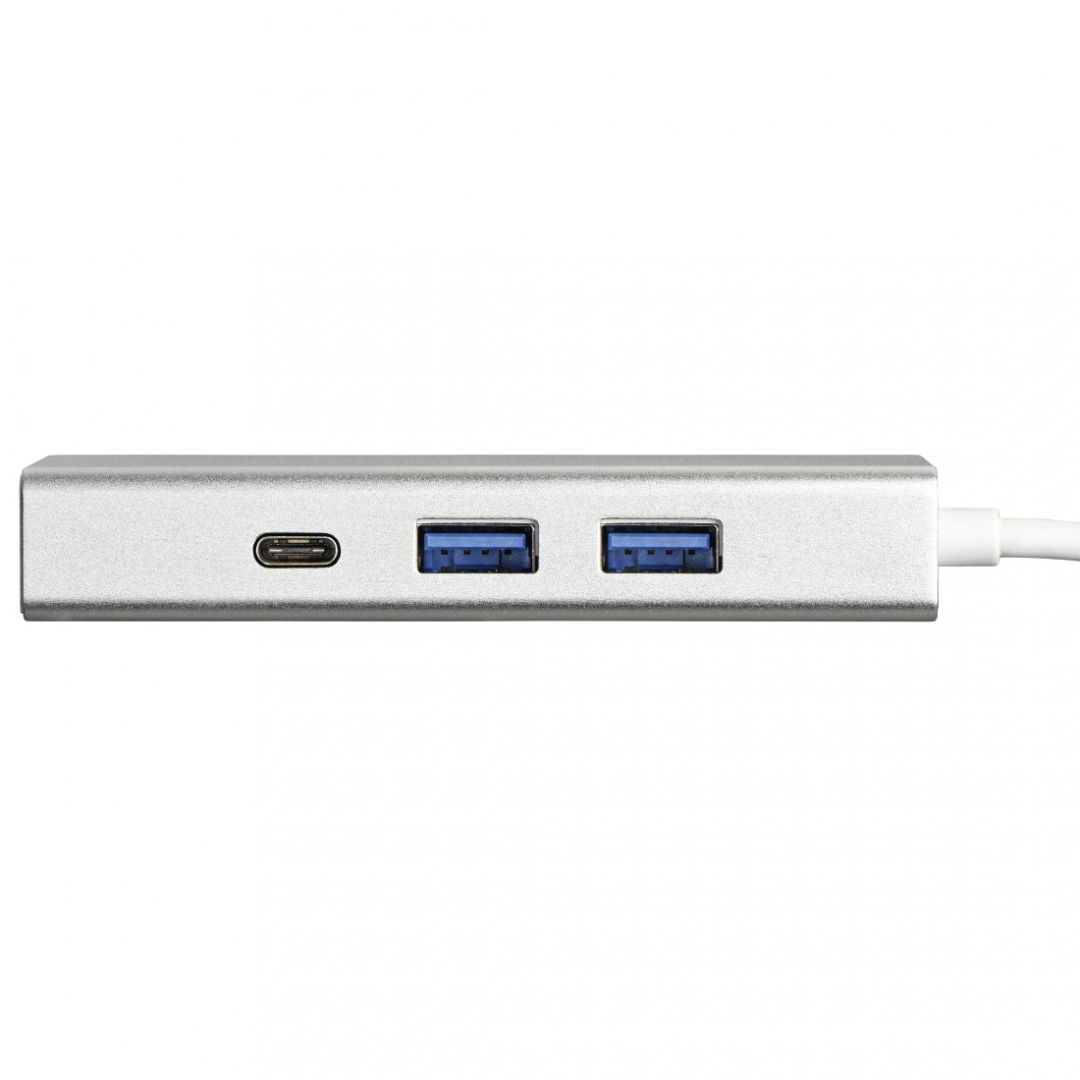 Hama USB 3.1 TYPE-C HUB (2 USB, 1 USB TYPE-C) +3,5