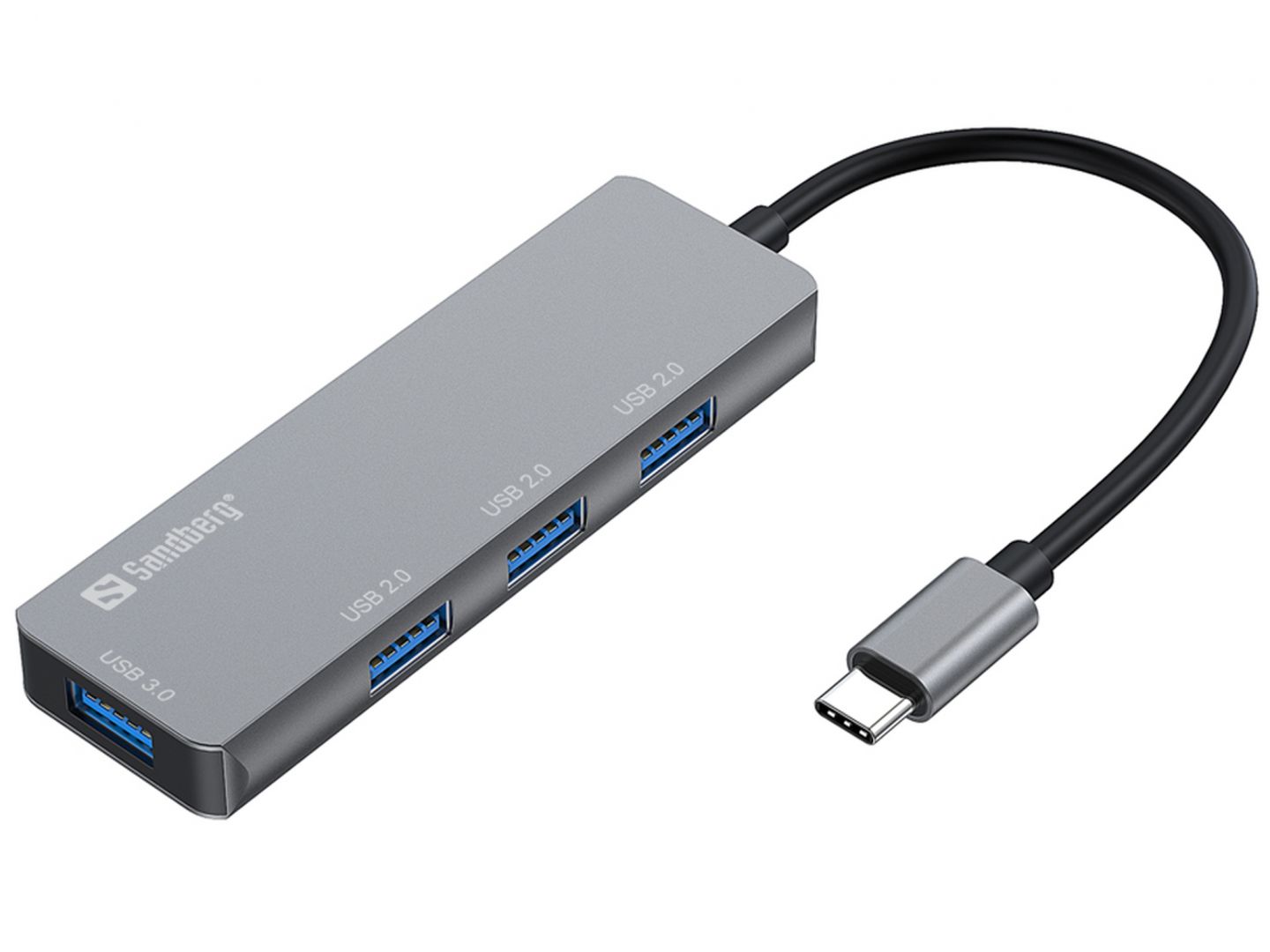 Sandberg USB-C Hub 1xUSB3.0+3x2.0 SAVER