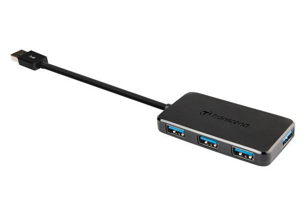 Transcend HUB2K USB3.0 4-Port Black