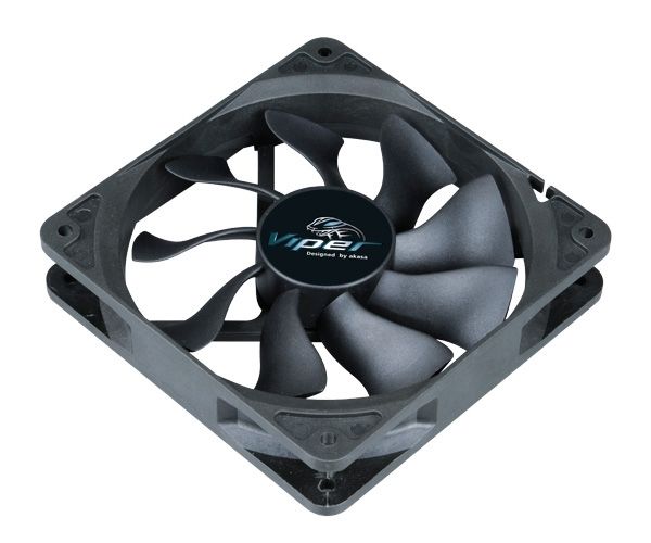 Akasa Viper Black Fan 12cm