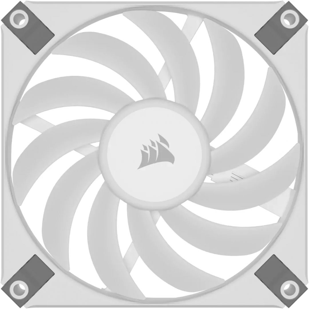 Corsair iCUE AF120 RGB SLIM 120mm PWM Fluid Dynamic Bearing Fan Twin Pack White