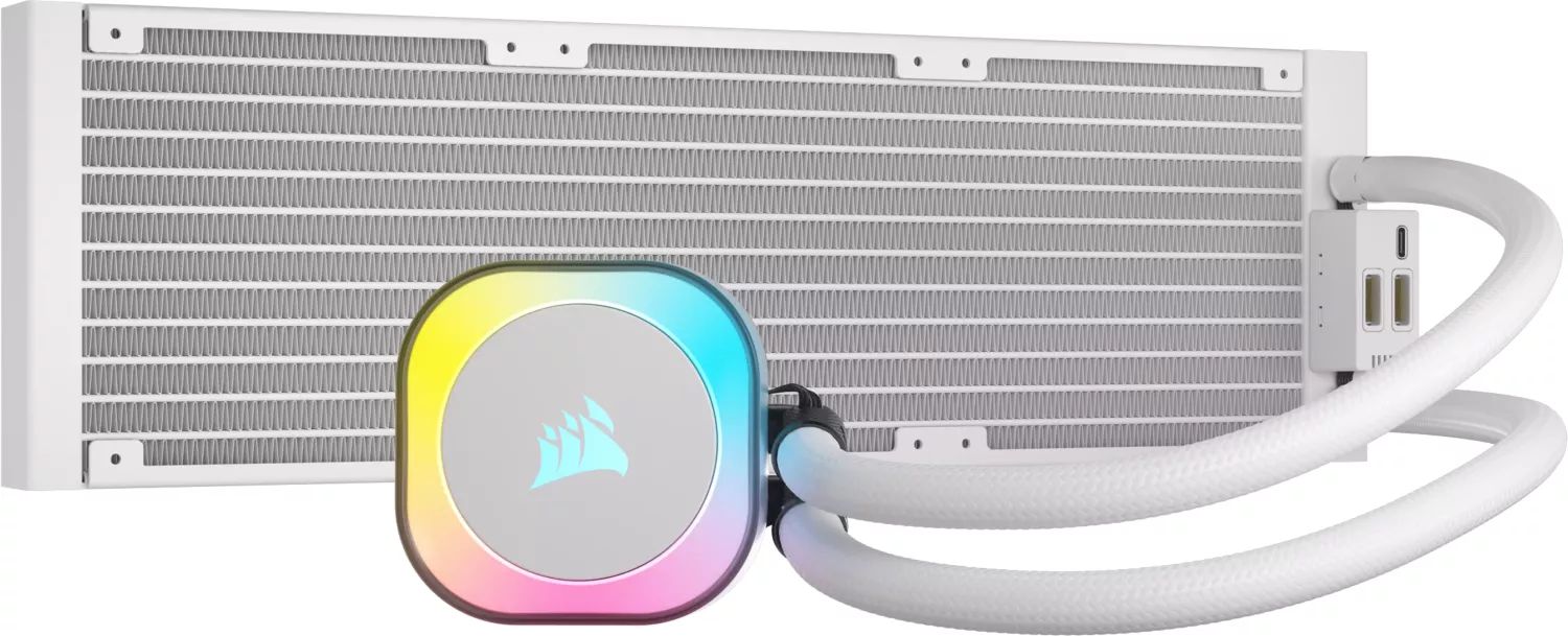 Corsair iCUE LINK H150i RGB AIO Liquid CPU Cooler White