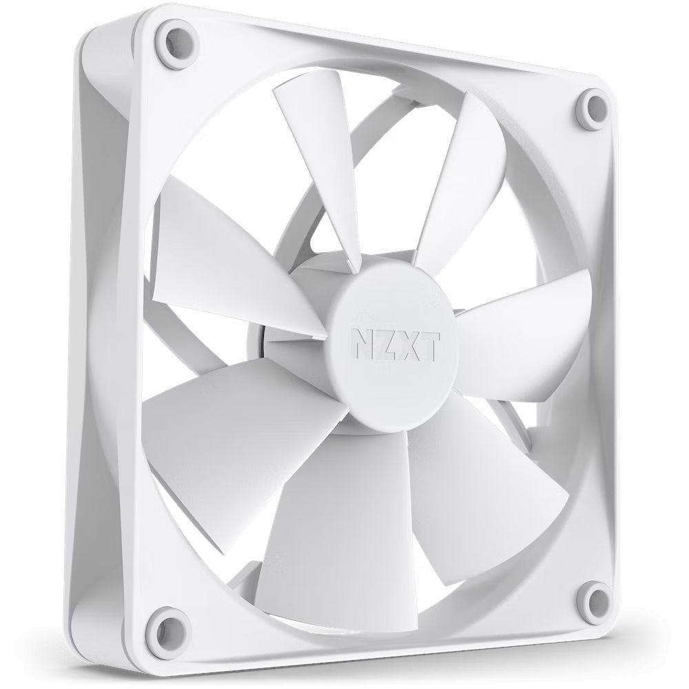 NZXT F120P Case Fan Matte White