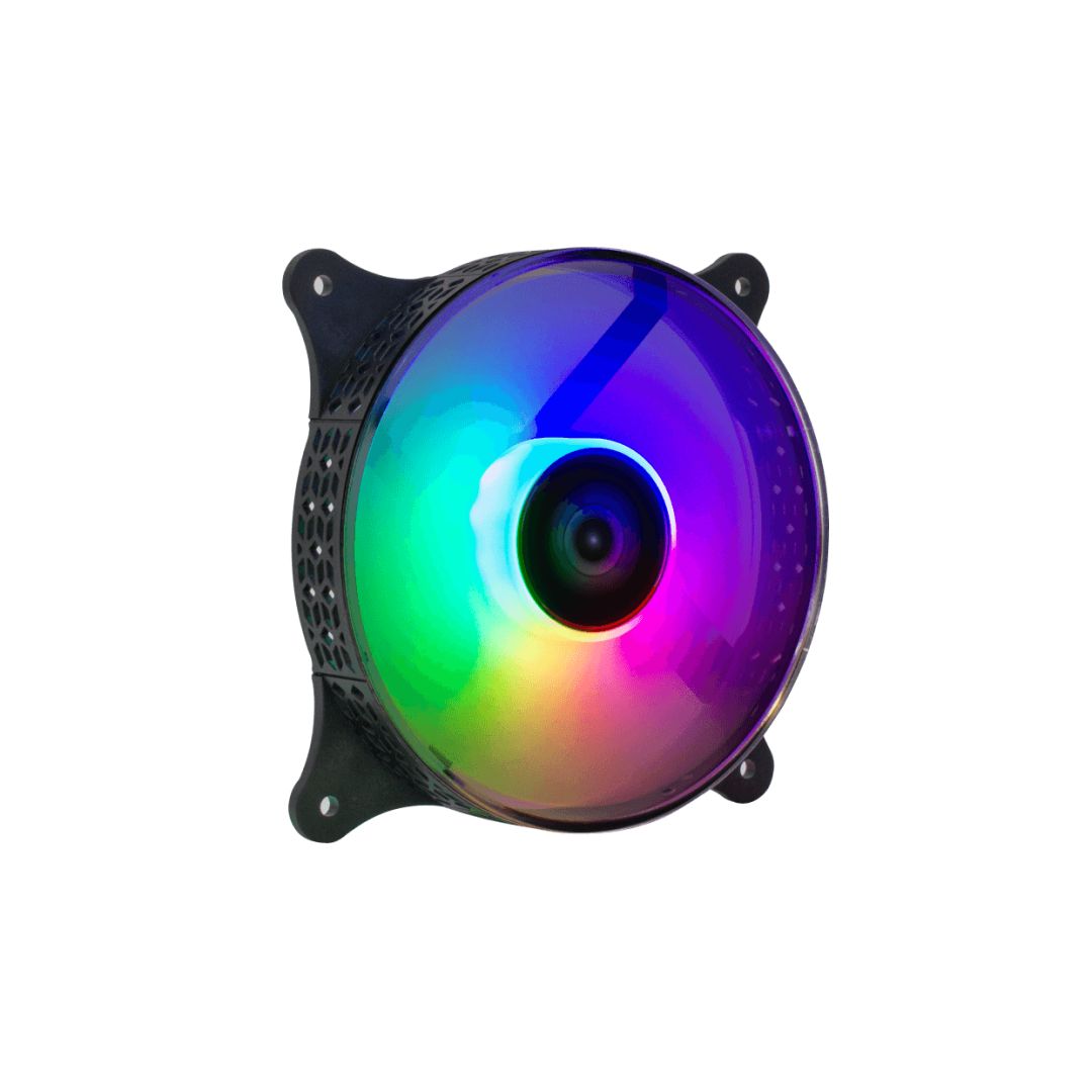 White Shark Comet 12cm Fan RGB Black