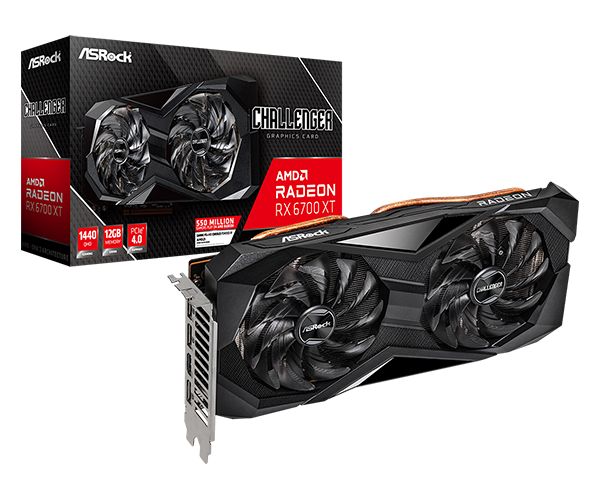 ASRock Radeon RX6700 XT Challenger D 12GB