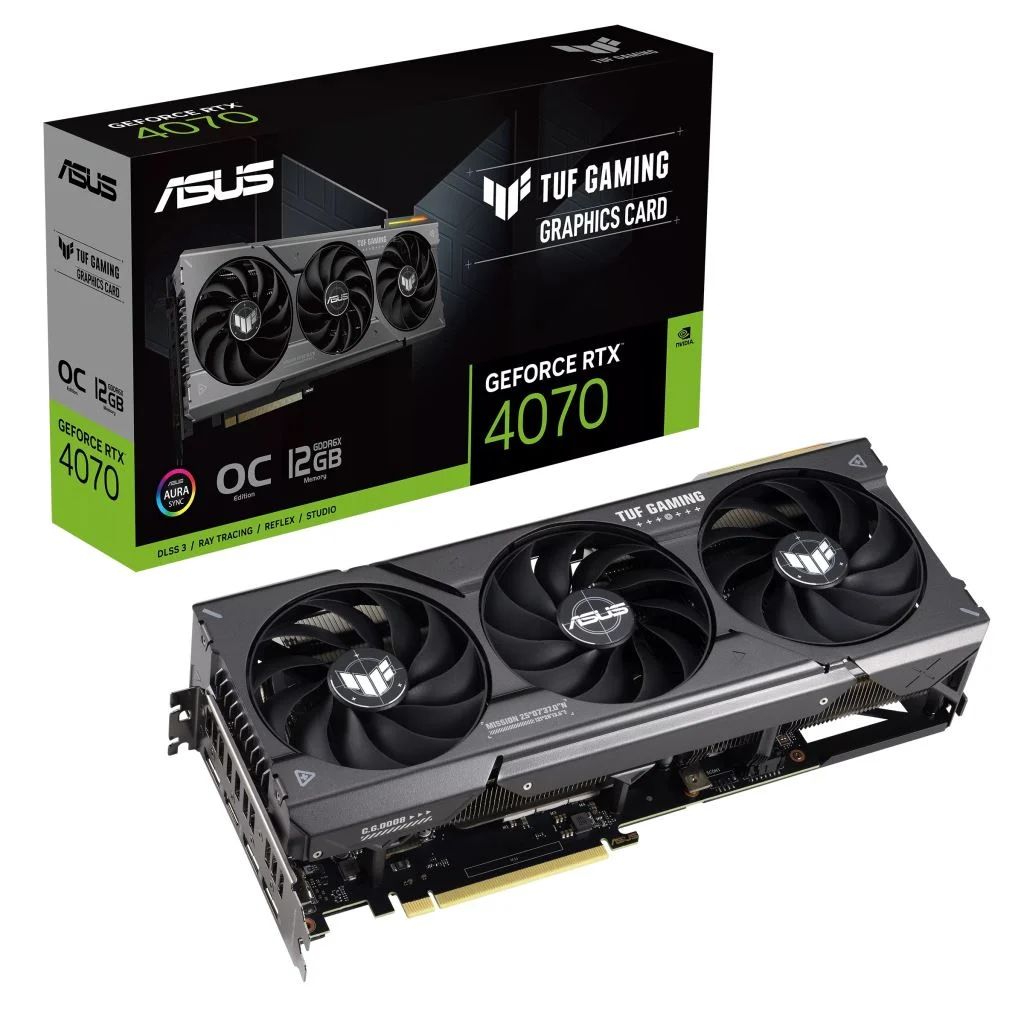 Asus TUF-RTX4070-12G GAMING OC