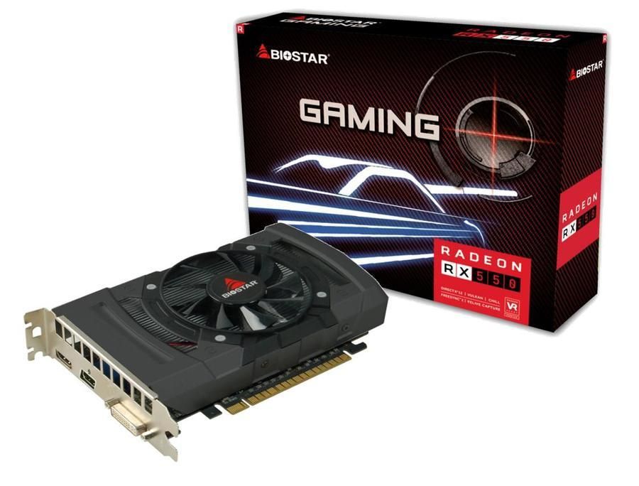 Biostar Radeon RX550 4GB DDR5