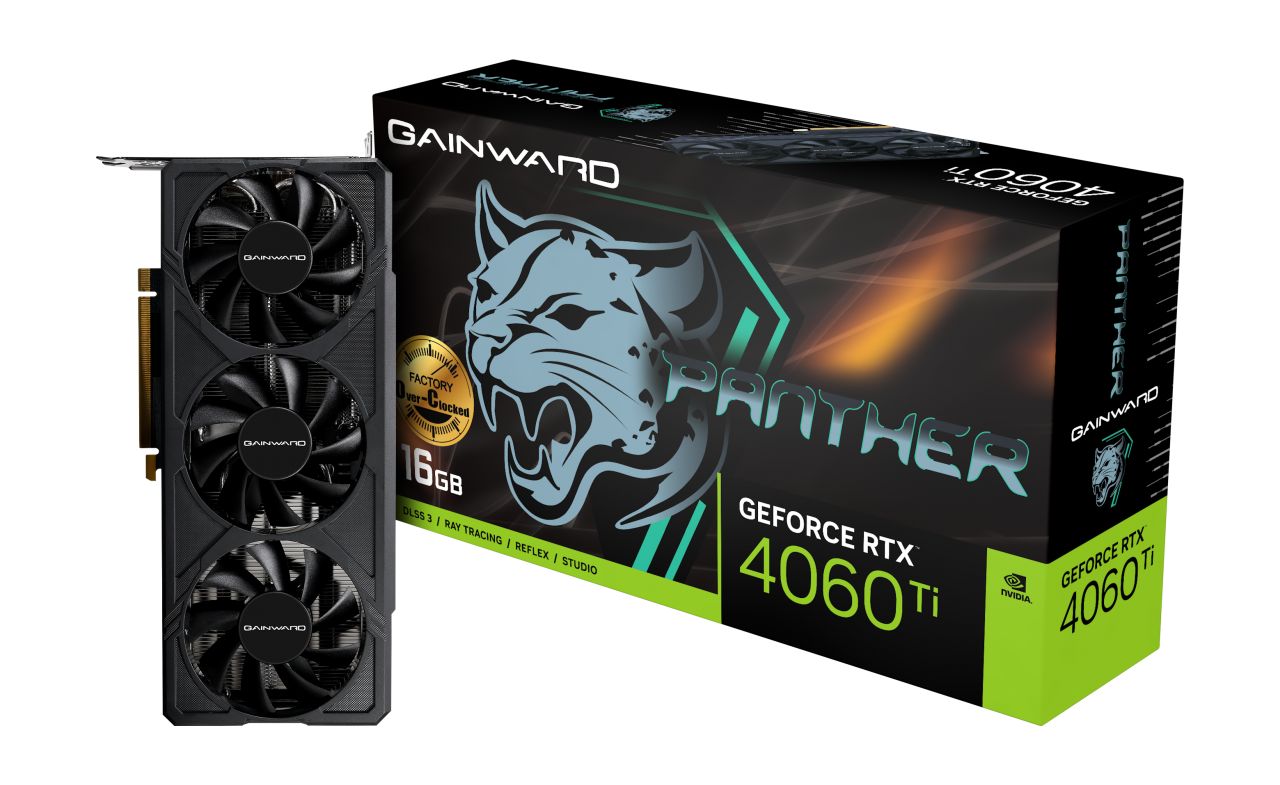 Gainward GeForce RTX4060 Ti 16GB DDR6 Panther OC