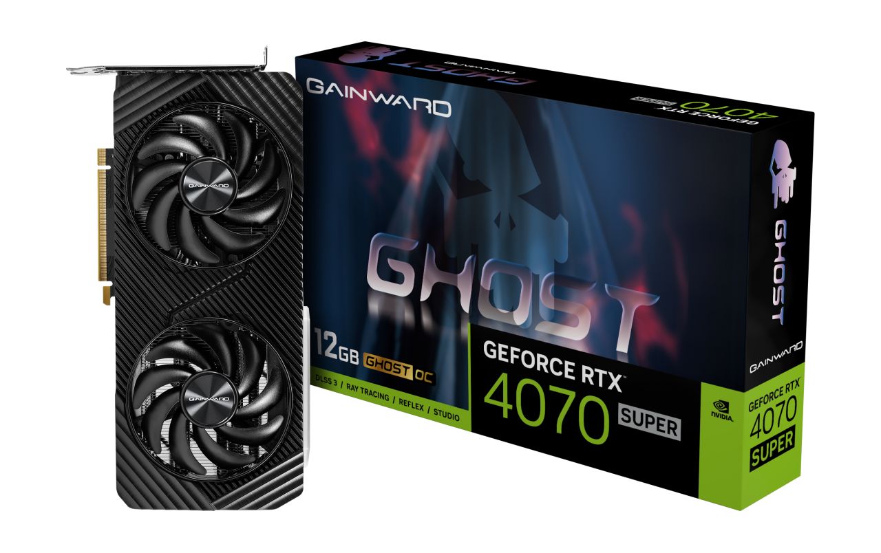 Gainward GeForce RTX 4070 Super 12GB DDR6X Ghost OC