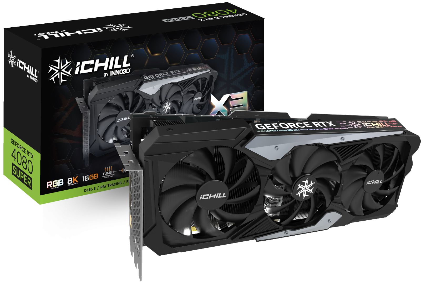 Inno3D GeForce RTX4080 Super 16GB DDR6X ICHILL X3