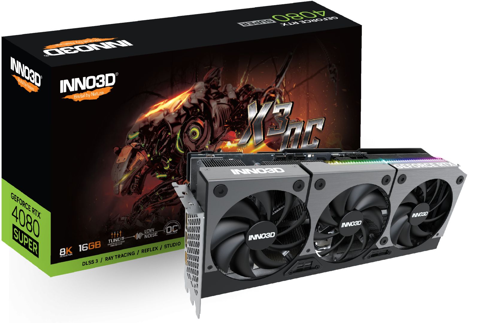 Inno3D GeForce RTX4080 Super 16GB DDR6X X3 OC