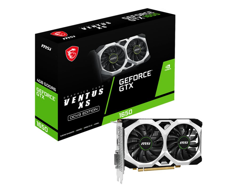 Msi GTX 1650 D6 VENTUS XS OCV3