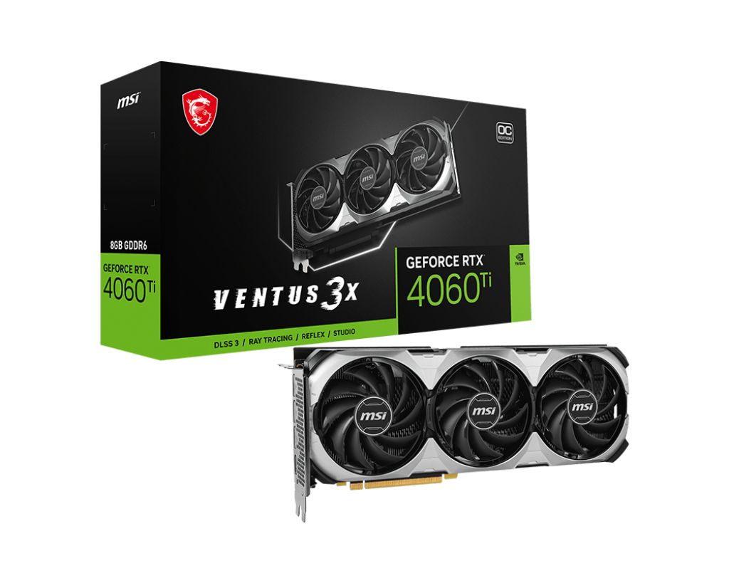 Msi RTX4060 TI VENTUS 3X 8G OC