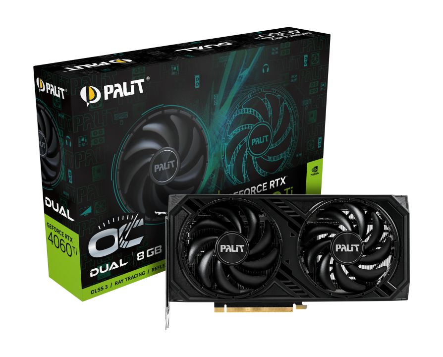 Palit GeForce RTX4060 Ti 8GB DDR6 Dual OC