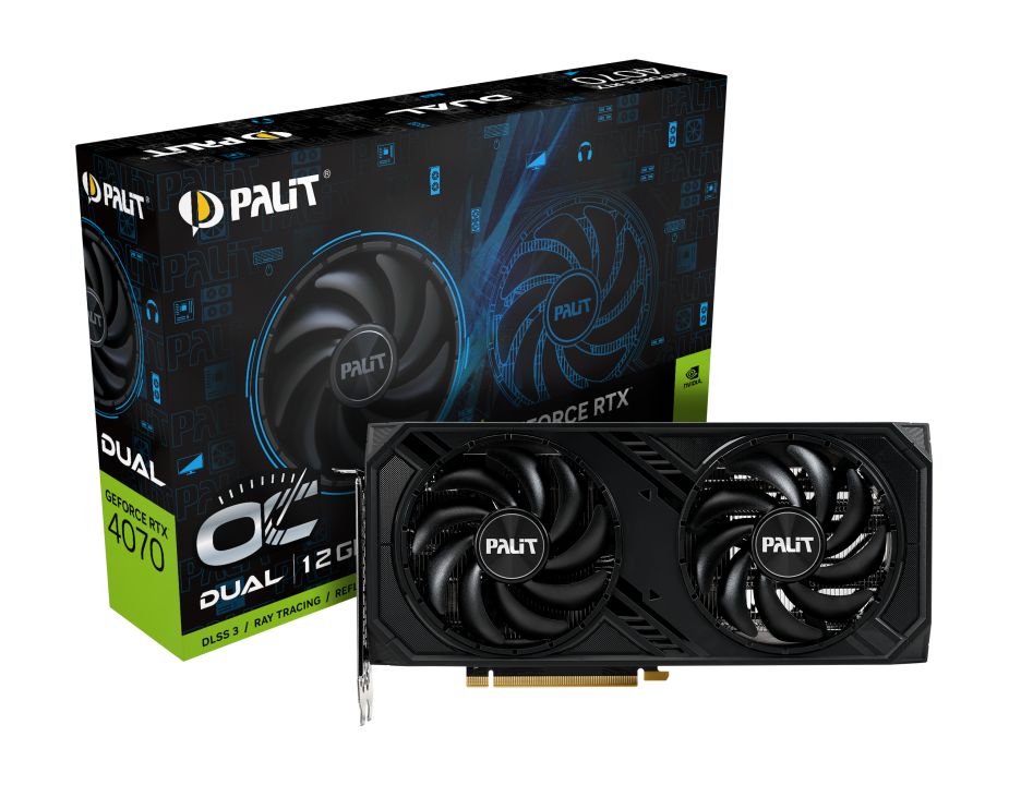 Palit GeForce RTX4070 12GB DDR6X Dual OC