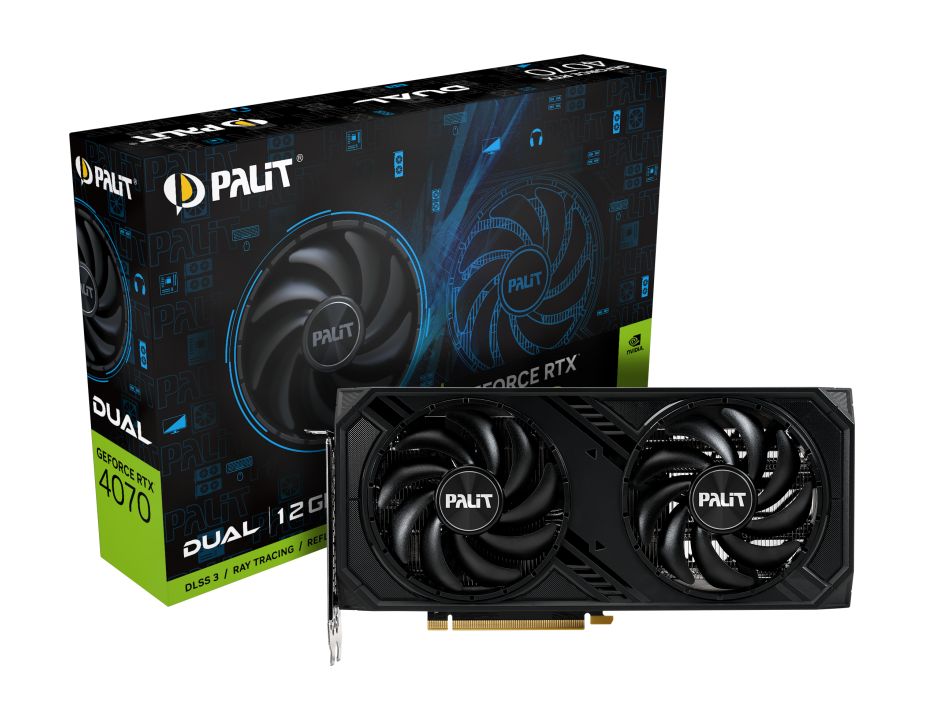 Palit GeForce RTX4070 12GB DDR6X Dual