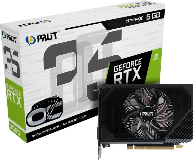 Palit GeForce RTX3050 6GB DDR6 StormX OC