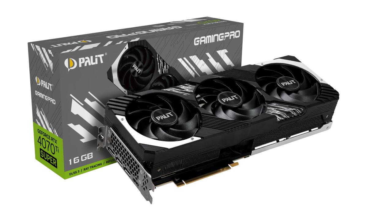 Palit GeForce RTX4070 Ti Super 16GB GDDR6X GamingPro