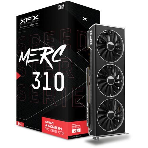 XFX RX7900 XTX 24GB DDR6 Speedster MERC 310 Black Edition