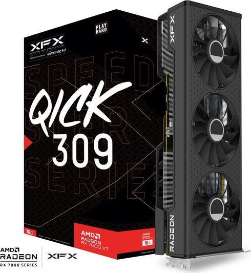 XFX RX7600 XT 16GB DDR6 QICK 309 Speedstar Gaming