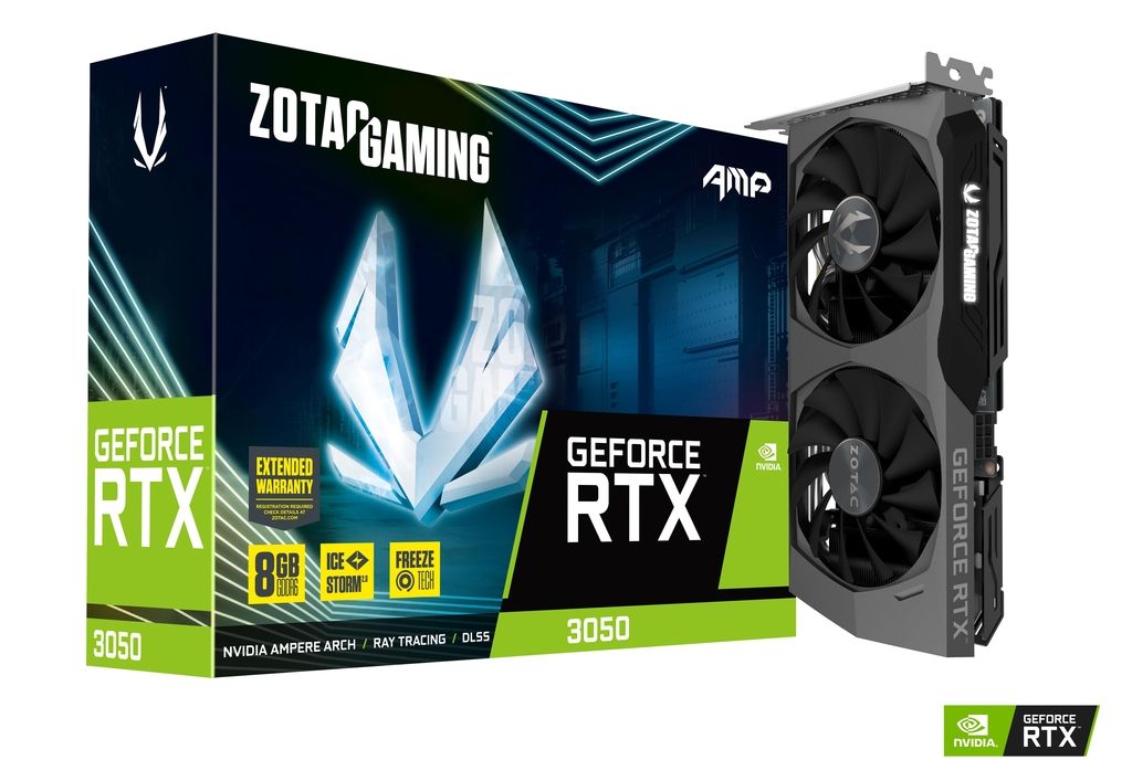 Zotac GeForce RTX3050 8GB DDR6 AMP