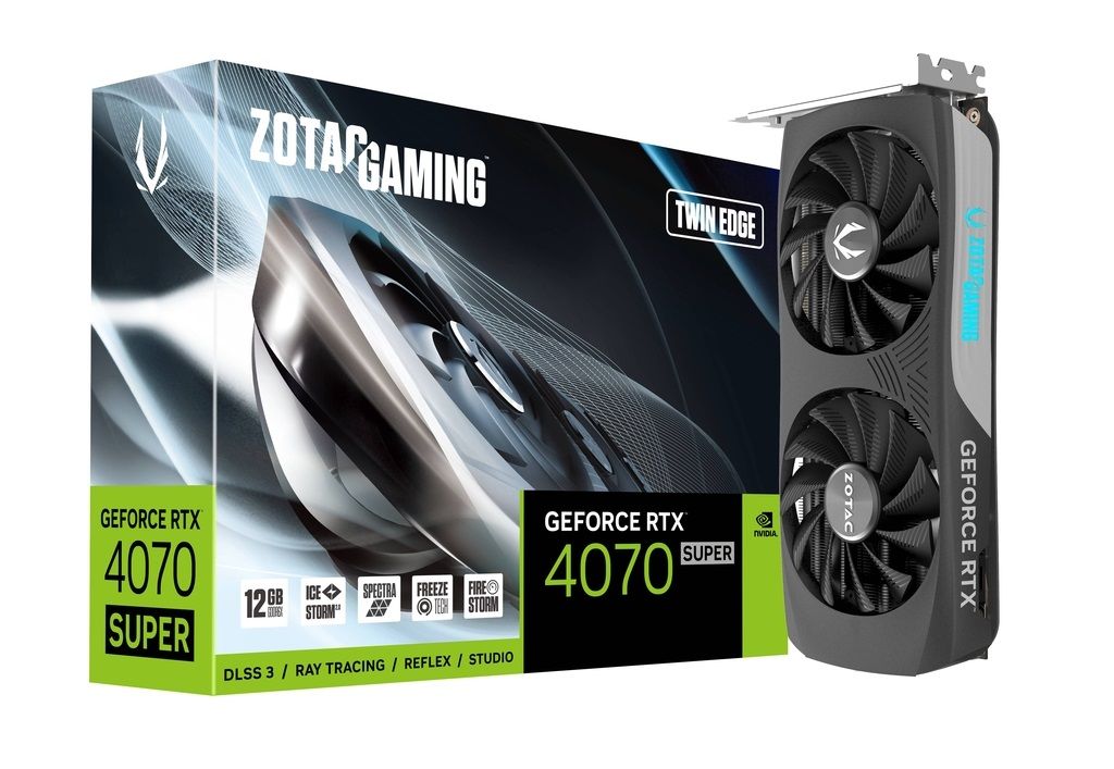 Zotac GeForce RTX4070 Super 12GB DDR6X Twin Edge