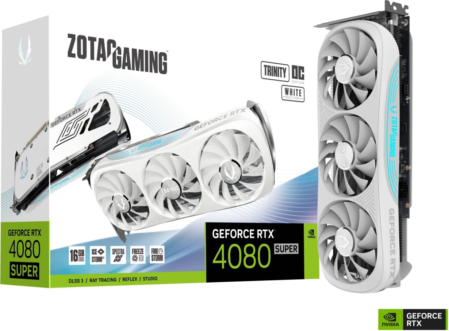 Zotac GeForce RTX4080 Super 16GB DDR6X Trinity OC White Edition