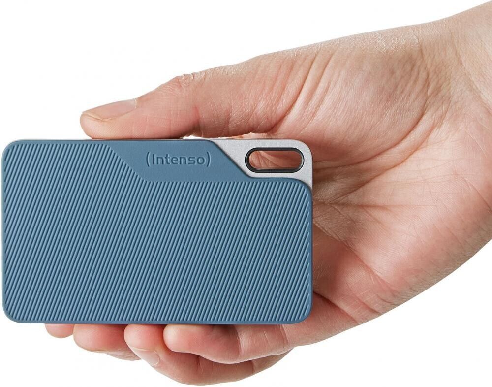 Intenso 250GB USB3.2 Type-C External SSD TX100 Grey/Blue