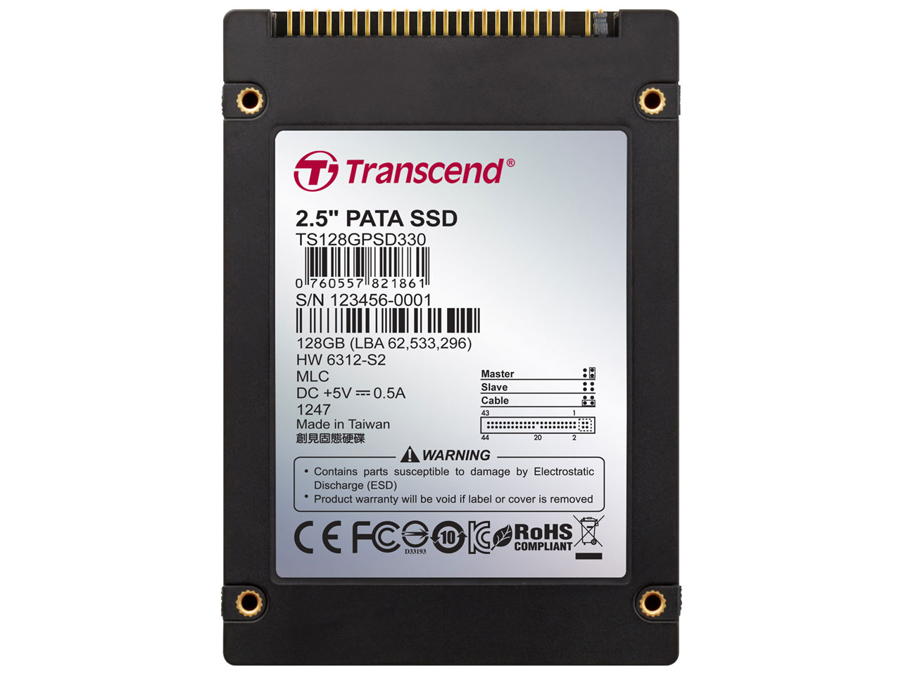 Transcend 128GB 2,5