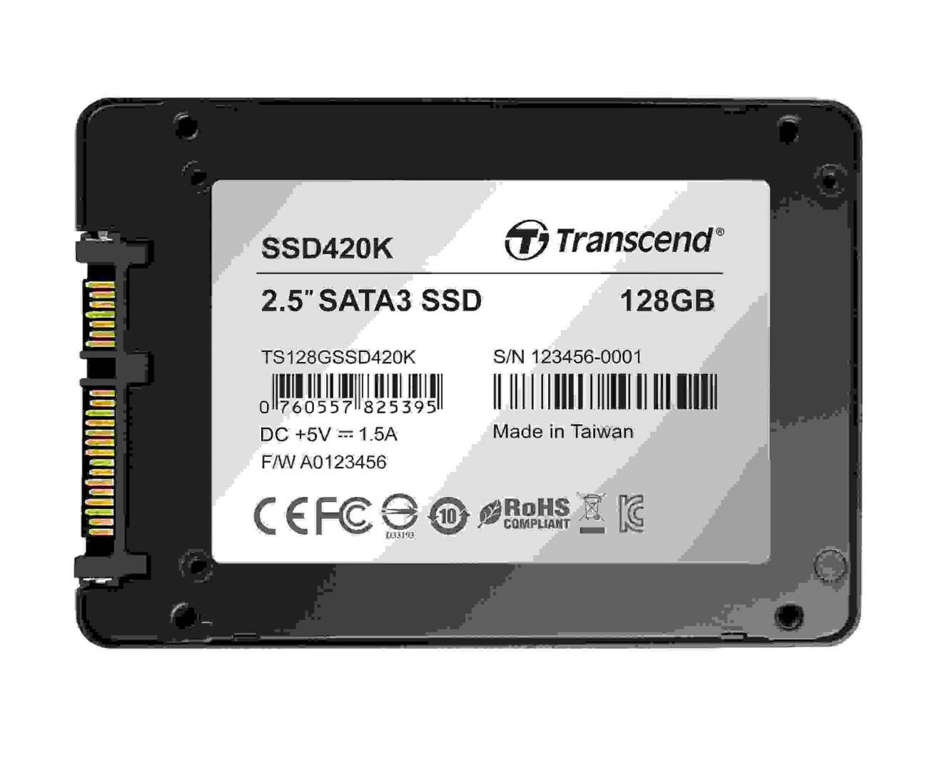 Transcend 128GB 2,5