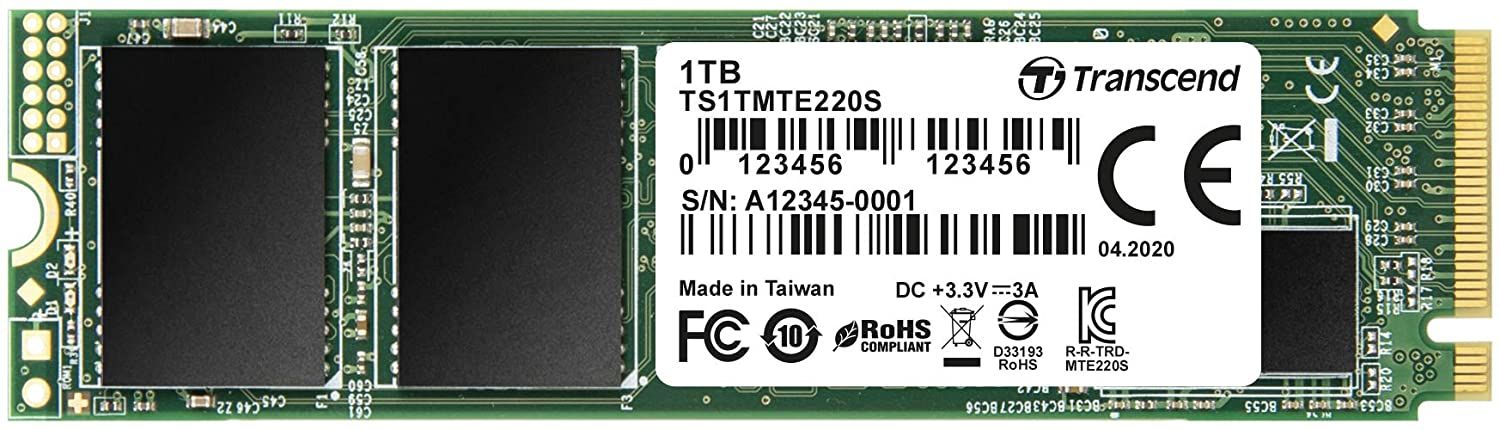 Transcend 1TB M.2 2280 NVMe