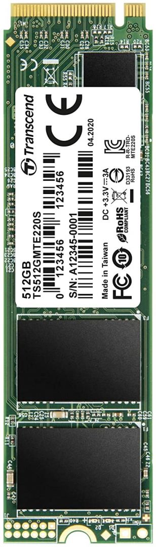 Transcend 512GB M.2 2280 NVMe