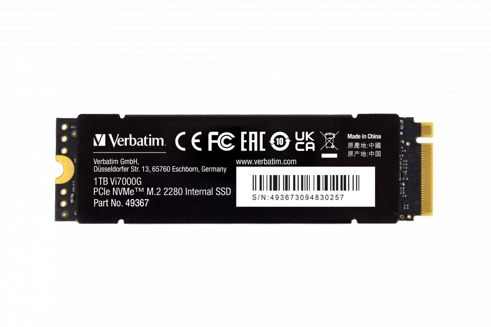 Verbatim 1TB M.2 2280 NVMe Vi7000G