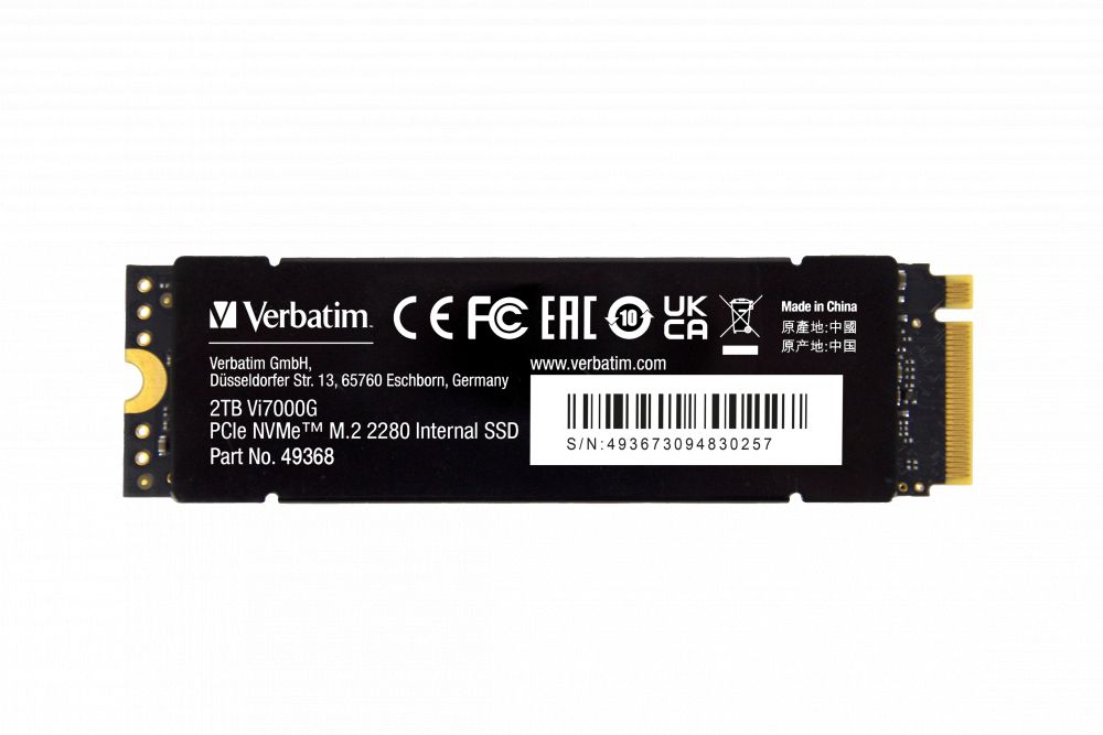 Verbatim 2TB M.2 2280 NVMe Vi7000G